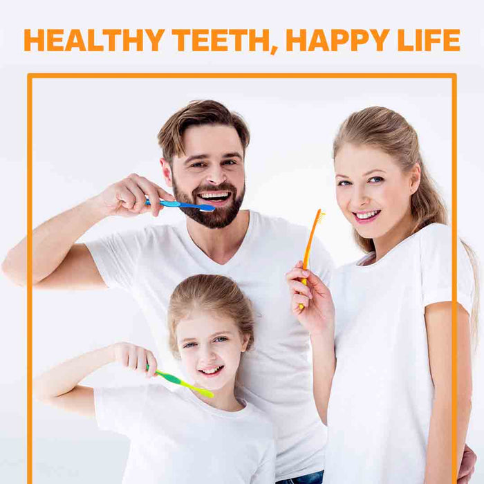 Pro Clean Toothbrush Family Care with Small Head for Better Reach