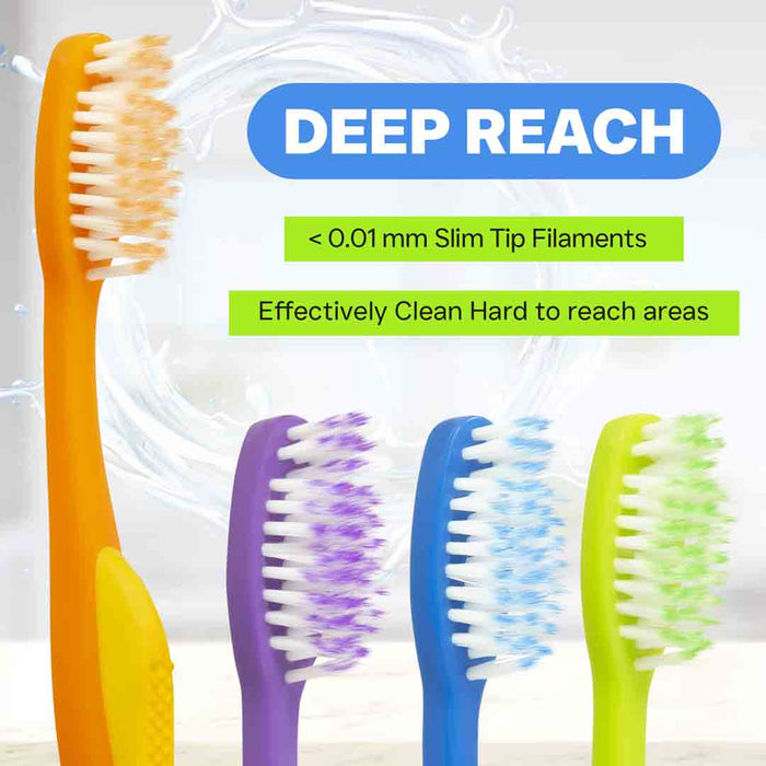 Soft Tip Toothbrush Expert Care Super Soft Ultra Slim Filaments